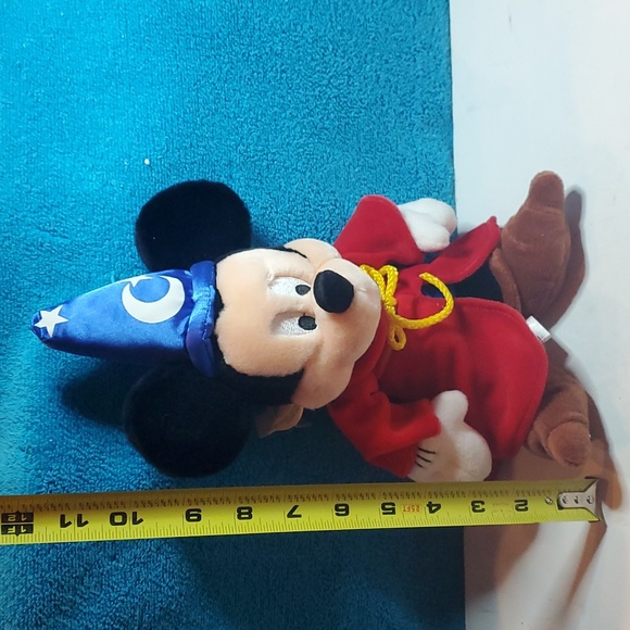 Authentic Disneyland Resort Mickey Sorcerer Plush 12" - Picture 10 of 10